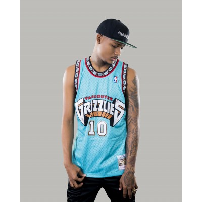 Vancouver Grizzlies Jersey - 10 Mike Bibby