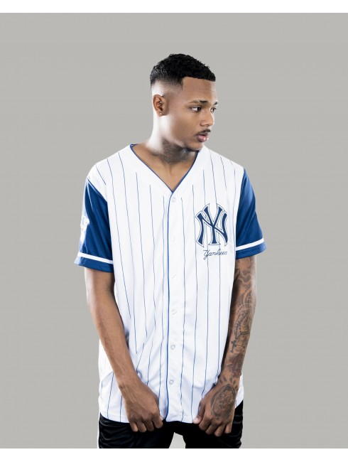 Majestic New York Yankees Longline Baseball Jersey Exclusive To