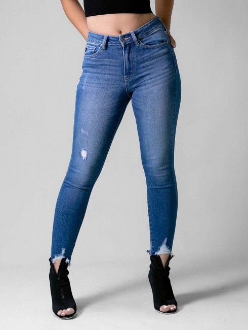 Jeans Skinny con Spandex