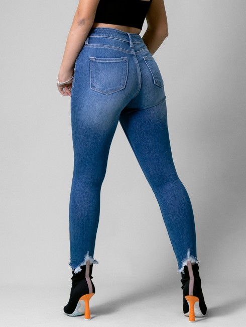 Jeans Skinny con Spandex